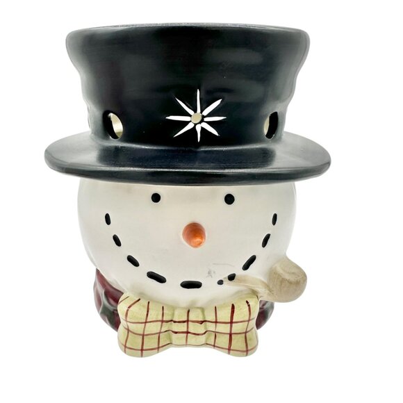 Yankee Candle Snowman Wax Warmer With ScentSationals Glistening Pine Wax Cubes - Picture 7 of 9